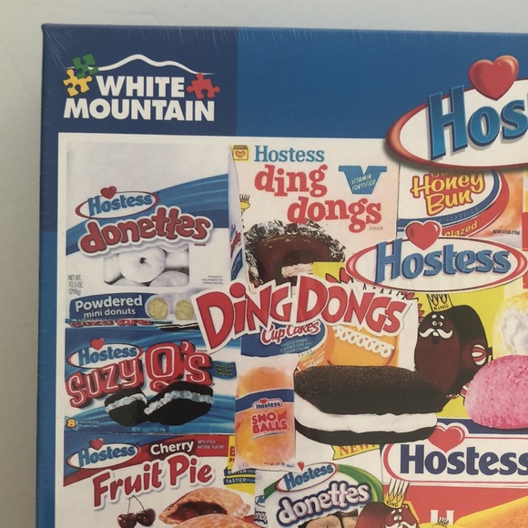 White Mountain Hostess 1000 Piece Puzzle NIB - Picture 2 of 10